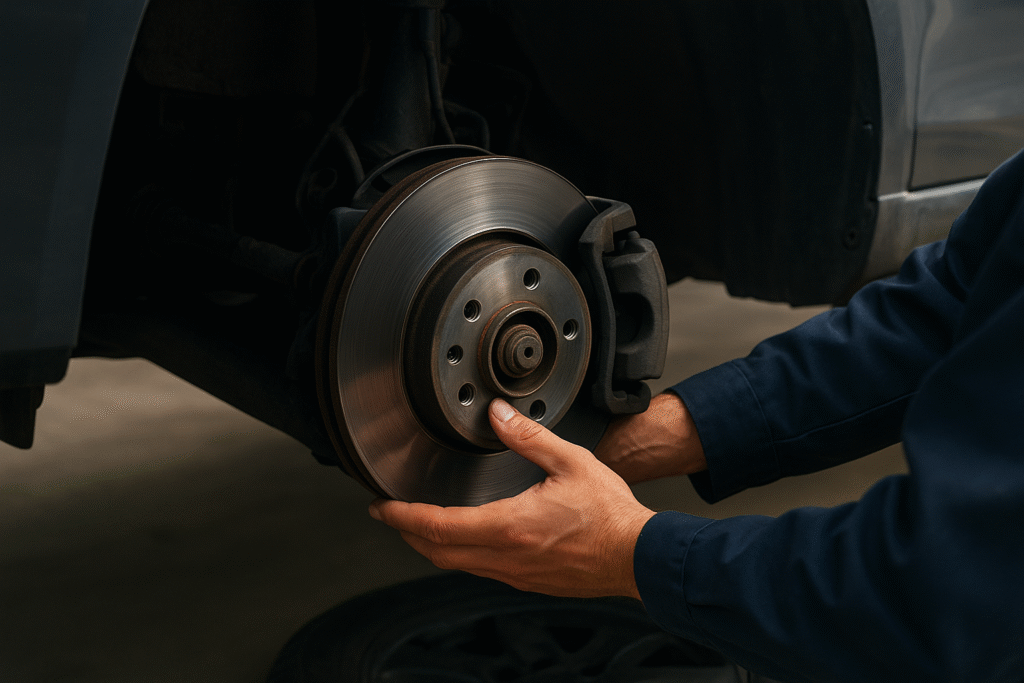 Disk frenimi verifiko veturen